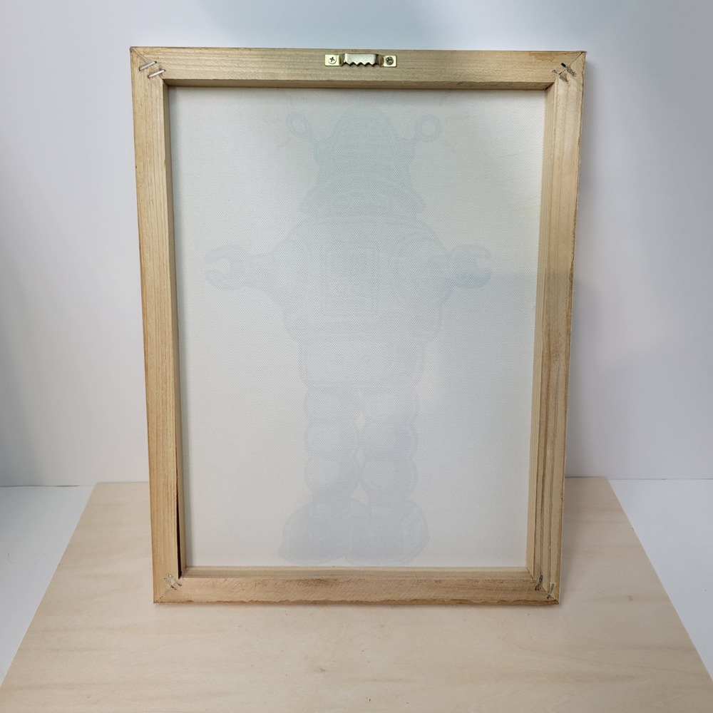 Retro Robot Art‎ Print Canvas Wood Frame Sci-Fi Modern Wall Decor - Picture 2 of 6